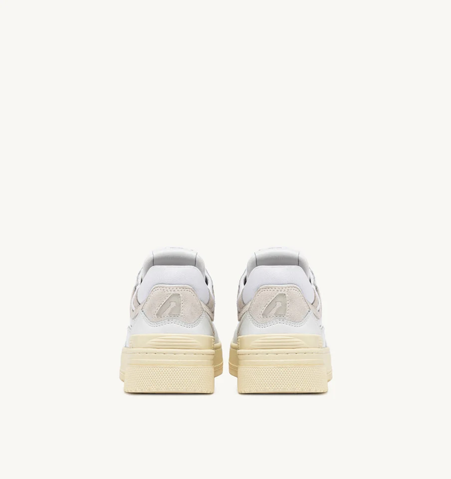 CLC Low Mat Wit Leer Heren MM41-3