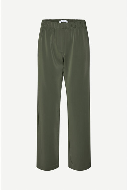 Hoys Straight Pants Forest Night Green 7331