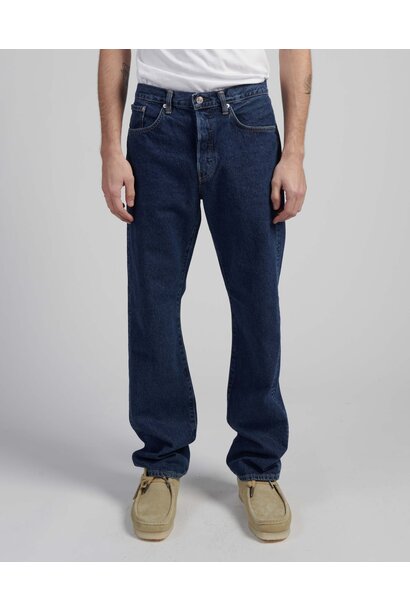 Loose Straight Kaihara Pure Indigo Openend Denim Blue Mid Used 12.5oz