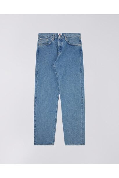 Loose Fit Kaihara Pure Indigo Openend Denim Blue Mid used 12.5oz