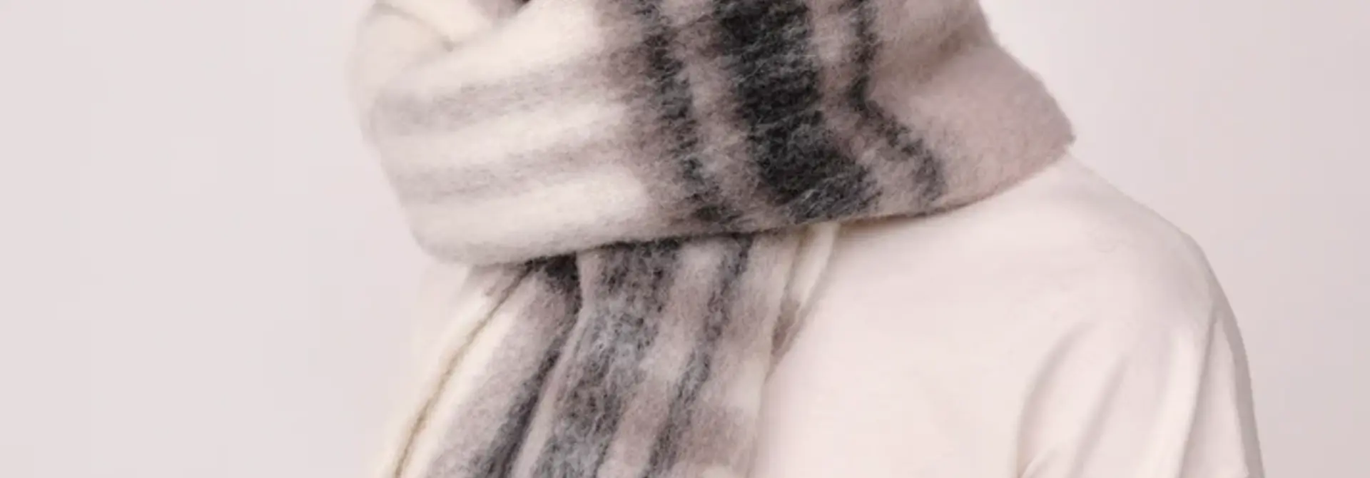 Brisbane Scarf Brown Check