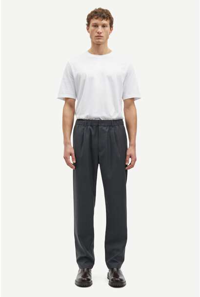 Sabertil Trouser Dark Grey Mel. 15350