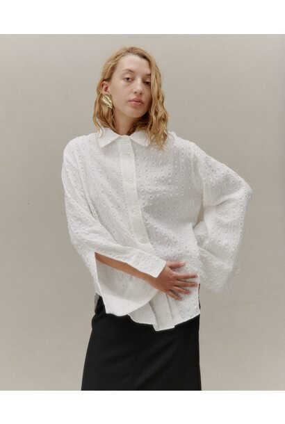 Helder Off White Dames Shirt 3509