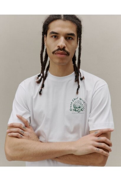 Beat Green Chef T-shirt Wit 1868