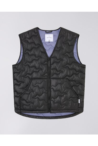 Camper Quilted Vest Black