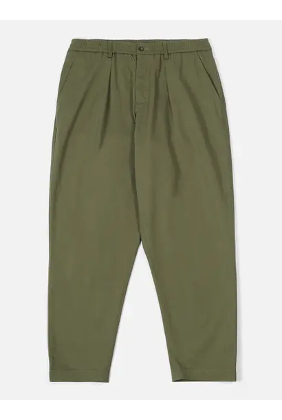 Pleated Track Panttwill Light Olive