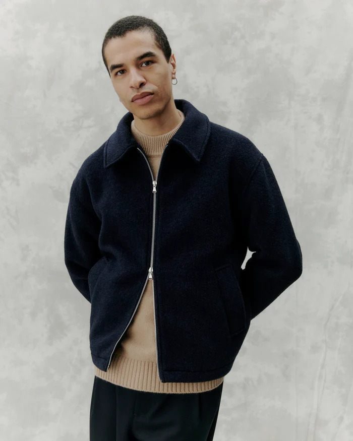 Lunar Wol Jas Donker Blauw 2100-1