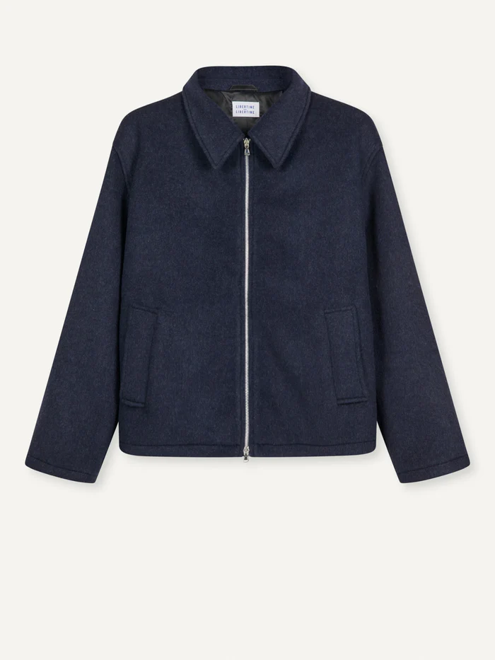 Lunar Wol Jas Donker Blauw 2100-3