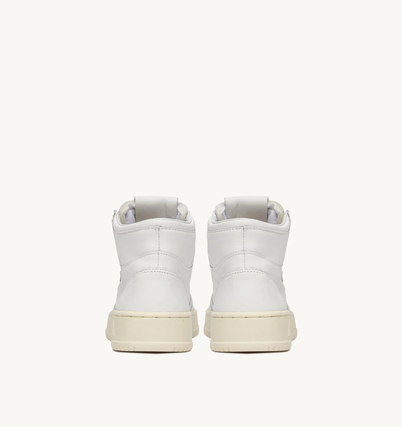 Medalist Mid Hoog Wit Geit Leer Dames GG04-3