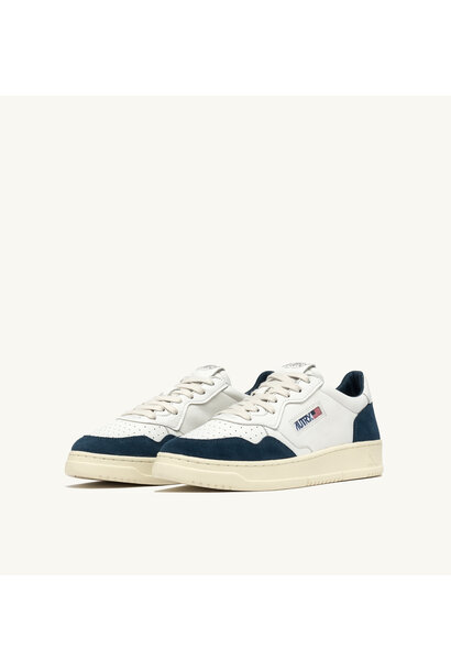 Medalist W Low Goat/Suede Wht/Capri GS41