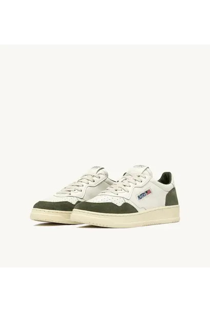 Medalist Low Goat/Suede Wht/Capri GS41