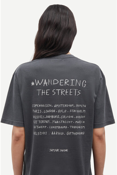 Sawandering T–Shirt 15489 Black Wandering