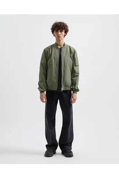 Harris Silver Moss Green Bomber