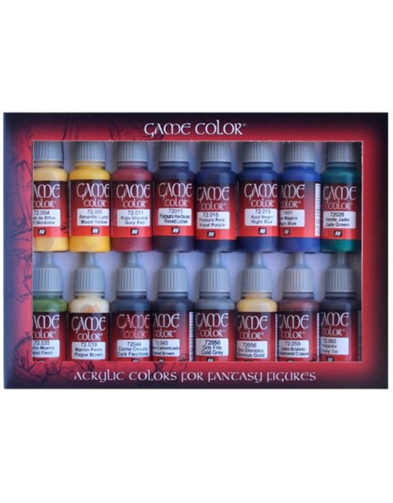 Buy Advanced Paint Set Online Game Color 17ml Acrylic Vallejo Goblin Gaming