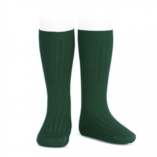 Chaussettes hautes vert bouteille 780