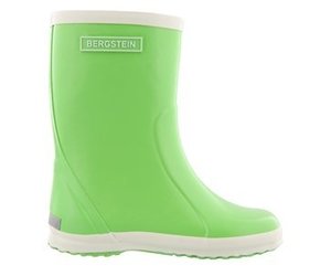 lime green rain boots