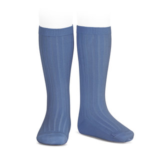 Knee socks french blue 449