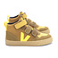 Veja V10 velcro mid suede multico camel tonic