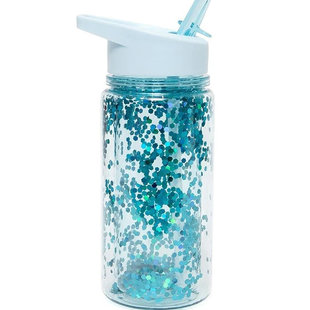 Copy of drinkfles night blue glitter