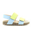 Ocra 605 celeste / lime