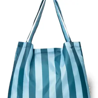 Copy of Grape Green Striped Grocery Bag