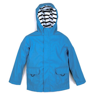 Rain coat azul