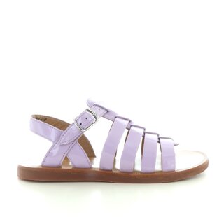 Plagetto strap vernis lilas