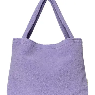 sac maman peluche lilas