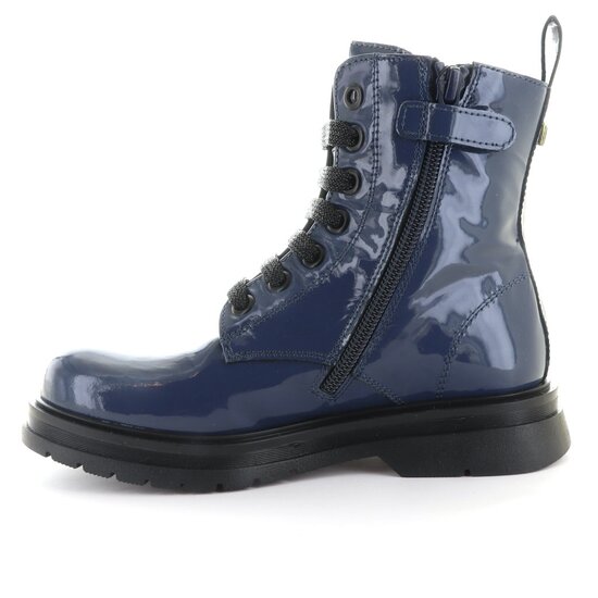 Morelli M4A5 lace-up bootie blue