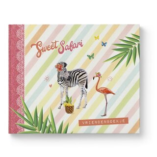 Vriendenboekje sweet safari - girls