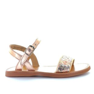 Plagette buckle tao cuivre rose