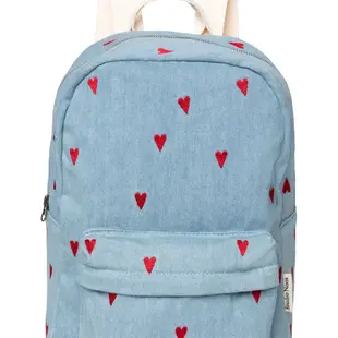Copy of Denim Hearts Mom Bag