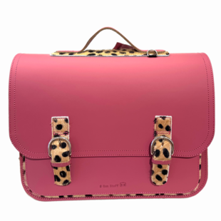 Copy of boekentas glitter lila