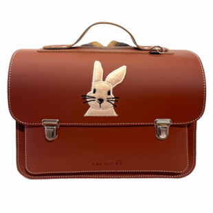 Copy of kleutertas rabbit antiek pink