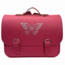 Own stuff boekentas zilveren vlinder, antiek pink