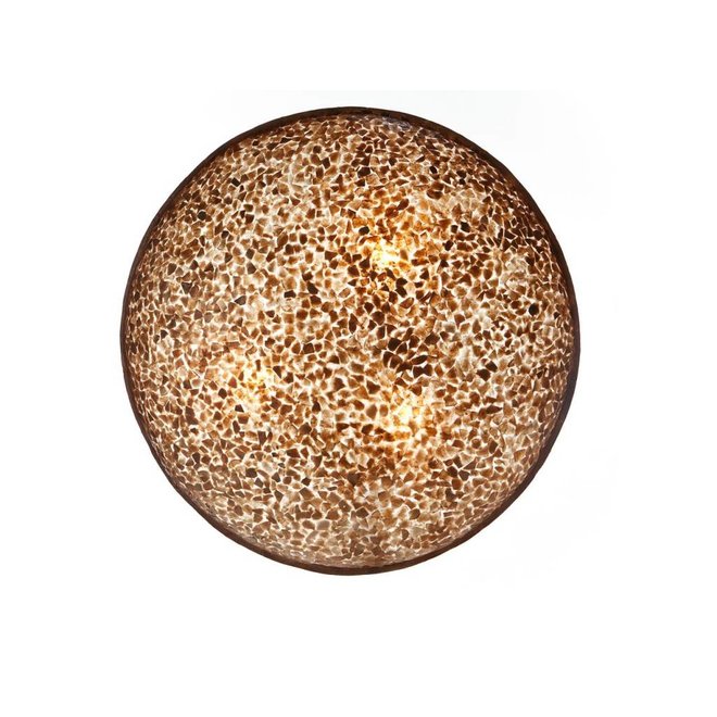 Schelpenlamp - Wangi Gold - Moon - Ø 85 cm