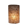 Villaflor schelpenlamp - Wangi Gold - wandlamp - Rectangle klein