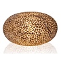 Villaflor schelpenlamp - Wangi Gold - tafellamp - UFO - Ø 40 cm