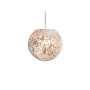 Villaflor schelpenlamp - Wangi White - hanglamp - Hangende bol - Ø 40 cm