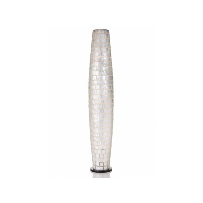 Villaflor schelpenlamp - Moni White - vloerlamp, Apollo 200 cm