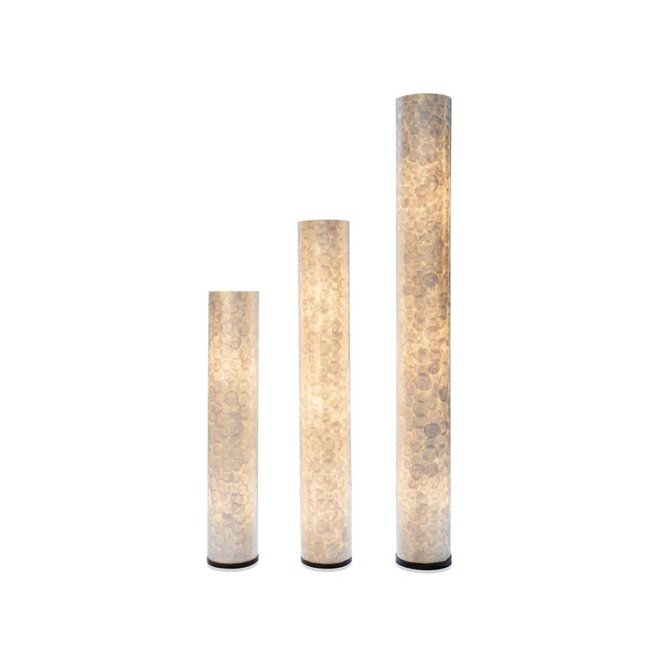 Villaflor schelpenlamp - Full Shell - vloerlamp - Cilinder - 150 cm