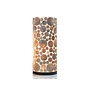 Villaflor schelpenlamp - Coin Gold - tafellamp - Cilinder - hoogte 40 cm