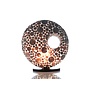 Villaflor schelpenlamp - Coin Gold - tafellamp, Donut