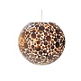 Villaflor schelpenlamp - Coin Gold - hanglamp - Hangende bol - Ø 50 cm