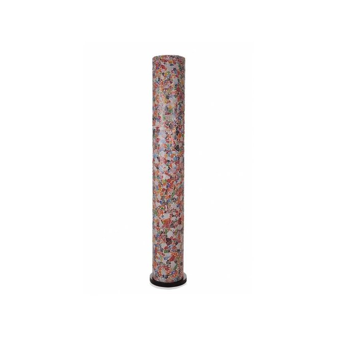 Villaflor Glass Multicolor - vloerlamp - Cilinder - 200 cm