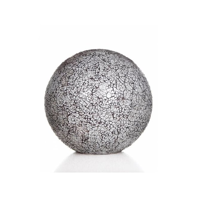 Villaflor Glass White - tafellamp - Staande bol - Ø 40 cm