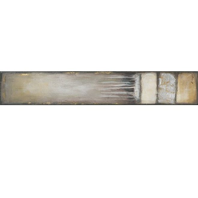 Canvas schilderij Metal Foil 25x150