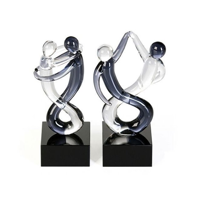 Miniatuur Glassculptuur 'Rumba' A