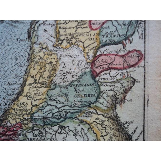 Verkocht - Collectie Gouldmaps - Leo Belgicus; F. Strada - De Bello Belgico (..) -1640