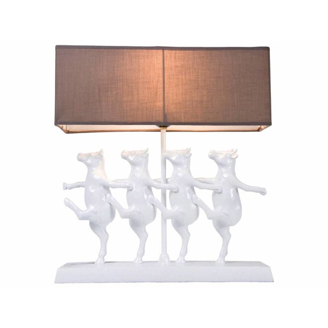 Table Lamp Dancing Cows